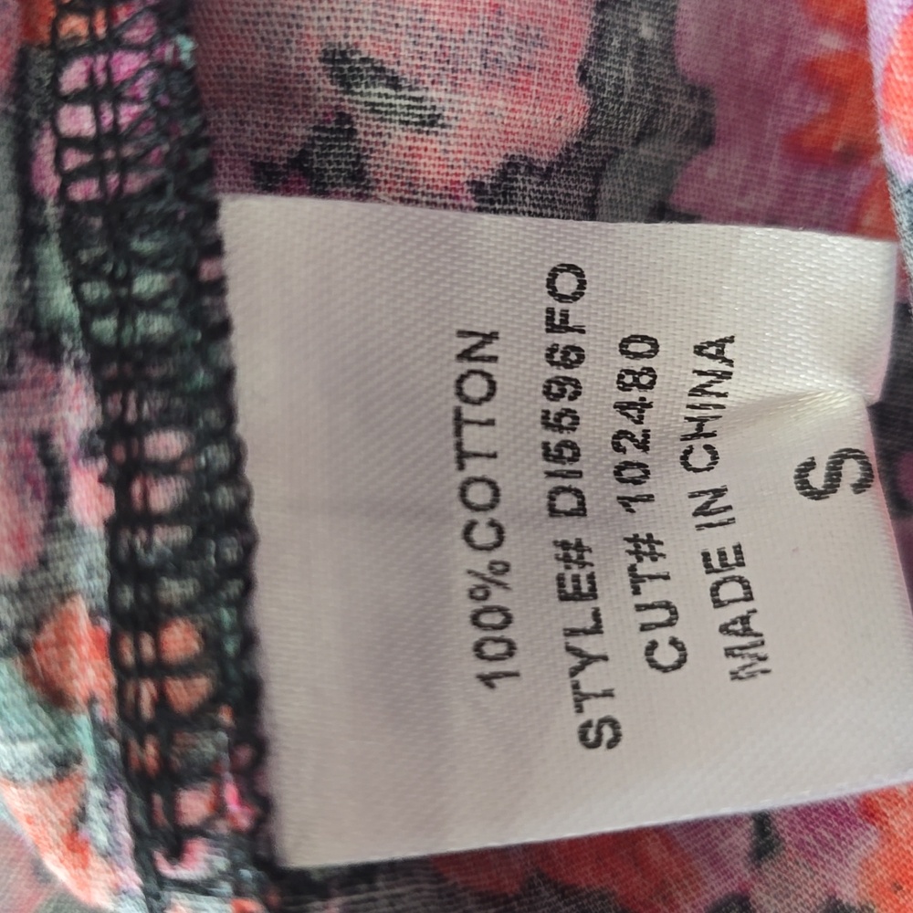NWT Anna Grace Women's Floral Print Maxi Dress Size Small - Picture 16 of 16